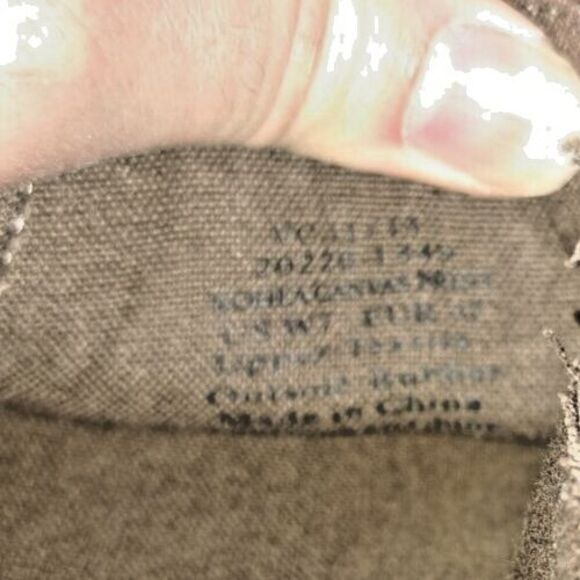 Olukai Nohea Canvas Print Tropical Slip on Loafer Brown Pink Women's Size 7 - Picture 14 of 15